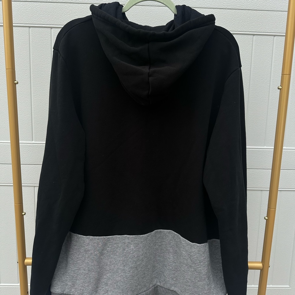 Jordan Jumpman Two-Tone Hoodie XXL - Black & Heather Gray - Streetwear Essential - Picture 5 of 6